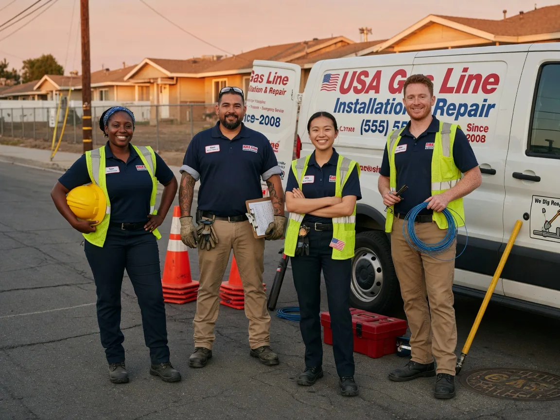Gas Line Installation company in Erwinna, PA